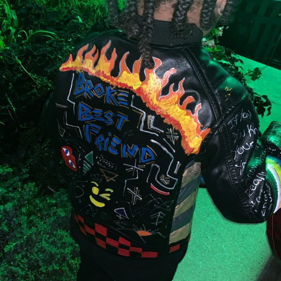 H&M Jackets & Coats Custom Designed Toddler Leather Jacket Poshmark